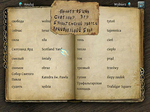 Now choose russian S (C) and click Scotland Yard - Discover Anarchists Plans | A Grand Final in the Fun Fair - A Grand Final in the Fun Fair - The Testament of Sherlock Holmes Game Guide