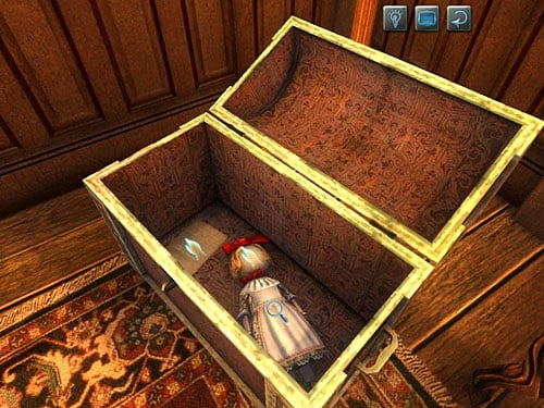 Inside you find Act of Transfer in which Fergusson passes his fun fair to some Tromary man and a doll - Open the Gun Case | A Grand Final in the Fun Fair - A Grand Final in the Fun Fair - The Testament of Sherlock Holmes Game Guide