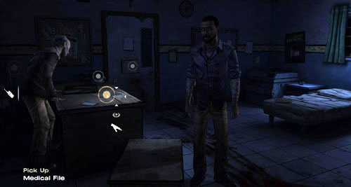 Select any answer in the dialogue with Christa and Vernon, and then start searching for the code - Chapter 5: Georgias Last City - Meds & Escape | Episode IV: Around Every Corner - Episode IV: Around Every Corner - The Walking Dead Game Guide