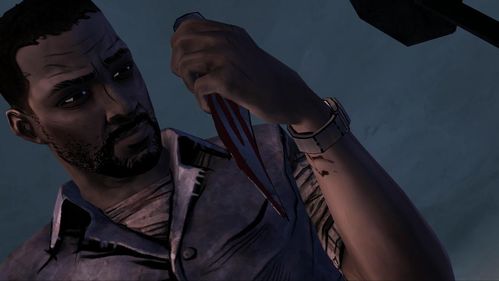 Lee decides to get to the hotel, by literally cutting his way through hordes of zombies - Chapter 5: The Gauntlet | Episode V: No Time Left - Episode V: No Time Left - The Walking Dead Game Guide