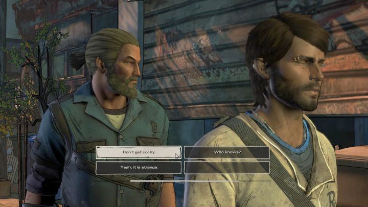 No matter your previous choice, you and the rest of your group will head for the town - The Walking Dead: A New Frontier: Chapter 6 - In the City - The Walking Dead: A New Frontier: Episode 2 Ties that Bind - Part 2 - The Walking Dead: The Telltale Series - A New Frontier Game Guide