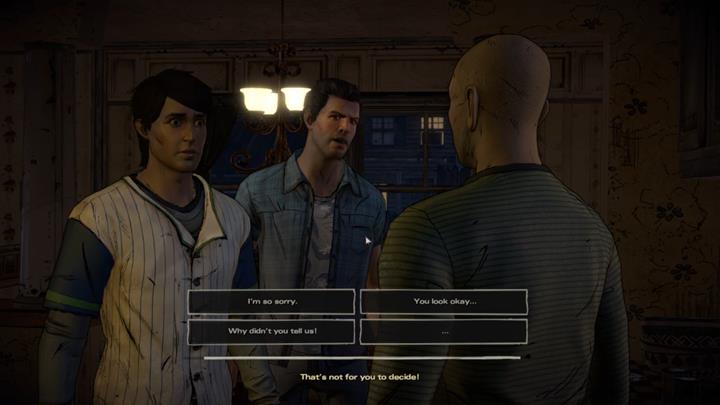 The chapter begins with a final flashback starring the main hero - The Walking Dead: A New Frontier: Chapter 1 - Sole Survivors - The Walking Dead: A New Frontier: Episode 5 From the Gallows - The Walking Dead: The Telltale Series - A New Frontier Game Guide