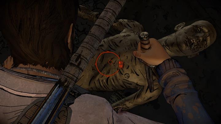 Javier will descend to the street level and ambush on one of the zombies - The Walking Dead: A New Frontier: Chapter 3 - Family Values - The Walking Dead: A New Frontier: Episode 5 From the Gallows - The Walking Dead: The Telltale Series - A New Frontier Game Guide