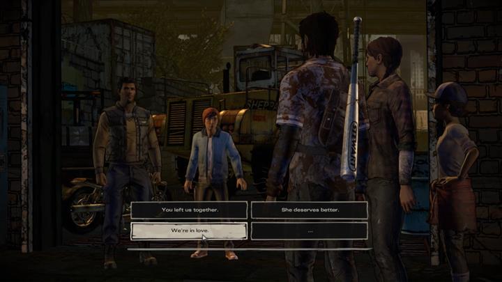 If youve professed your feelings to Kate, David will confront you, leading to an argument and another major choice found in this episode - The Walking Dead: A New Frontier: Chapter 3 - Family Values - The Walking Dead: A New Frontier: Episode 5 From the Gallows - The Walking Dead: The Telltale Series - A New Frontier Game Guide