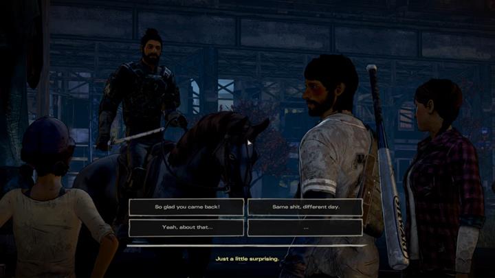 Dialogue - The Walking Dead: A New Frontier: Chapter 4 - Dark Victory - The Walking Dead: A New Frontier: Episode 5 From the Gallows - The Walking Dead: The Telltale Series - A New Frontier Game Guide
