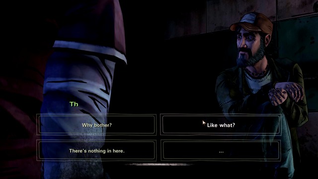 Kenny - The Walking Dead Season Two: Chapter 1 - Examinations - The Walking Dead Season Two: Episode 3 In Harms Way - The Walking Dead: Season Two Game Guide