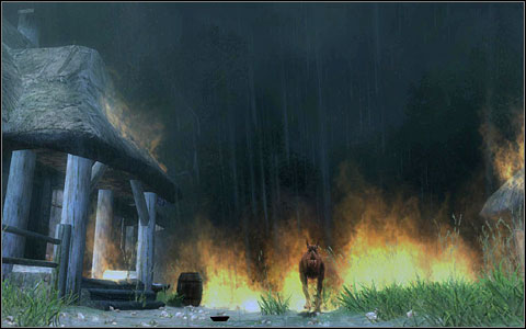 The battle with the Beast can be troublesome, but theres a trick to it - Main quests - part 1 | Chapter I | Walkthrough - Quests | Chapter I - The Witcher Game Guide & Walkthrough