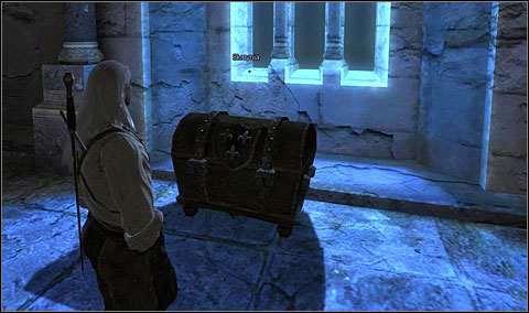 In a chest (M4 - Kaer Morhen Interior, 1st Floor | Walkthrough - Prologue - The Witcher Game Guide & Walkthrough