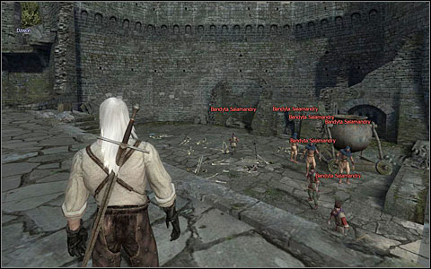 Dont trouble yourself with archers (M1 - Kaer Morhen Courtyard - part 2 | Walkthrough - Prologue - The Witcher Game Guide & Walkthrough