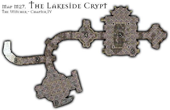 Crypt on the lakeside - Map M27 - The Lakeside Crypt | Walkthrough - Maps | Chapter IV - The Witcher Game Guide & Walkthrough