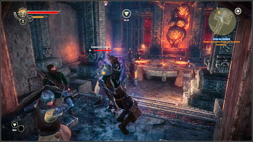 You can leave the tunnels of founders, this time through the exit leading to Vergen (M29, 6) - Vergen Besieged | Roche - Main missions - The Witcher 2 Assassins of Kings Guide