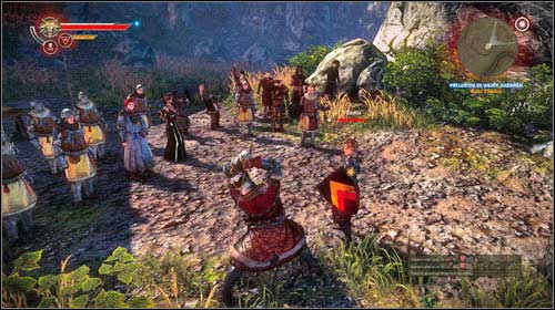 You have two options of leading the conversation - Prelude to War: Kaedwen - Main missions - The Witcher 2 Assassins of Kings Guide