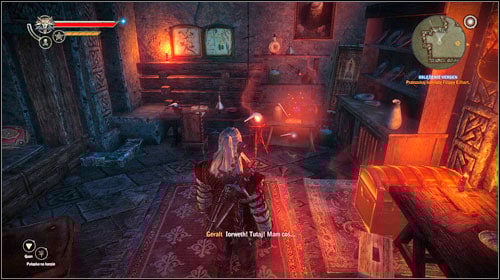 Go inside the sorceress quarters (M15, 14) and thoroughly search all the room - Vergen Besieged | Iorweth - Main missions - The Witcher 2 Assassins of Kings Guide