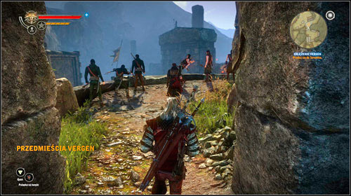 You have to close the gate to cut off Henselts escape route and force him to surrender - Vergen Besieged | Iorweth - Main missions - The Witcher 2 Assassins of Kings Guide