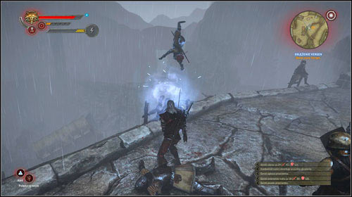 Run up the walls (M15, 24), where you will have to fight off the enemies for quite some time - Vergen Besieged | Iorweth - Main missions - The Witcher 2 Assassins of Kings Guide