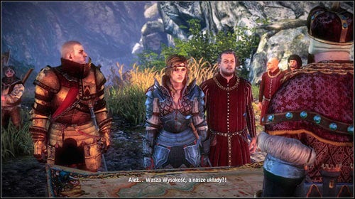 After getting there the discussion with king Henselt will begin - Prelude to War: Aedirn - Main missions - The Witcher 2 Assassins of Kings Guide