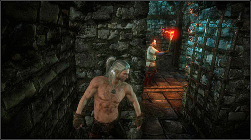 Nearby you will find potions, a rune, gauntlets and a small club (M5, 2) - The Dungeons of the La Valettes (steps 1-4) - Main missions - The Witcher 2 Assassins of Kings Guide