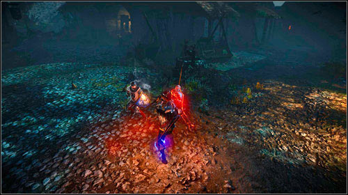 If you decide to chase Loredo, run towards the city centre, towards the gallows (M7, 1) - The Floating Prison - Main missions - The Witcher 2 Assassins of Kings Guide