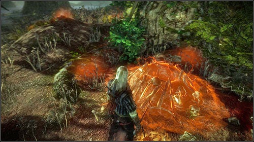 Once you slay enough monsters, a proper information will appear and the second part of the mission will begin - The Nekker Contract - Side missions - The Witcher 2 Assassins of Kings Guide