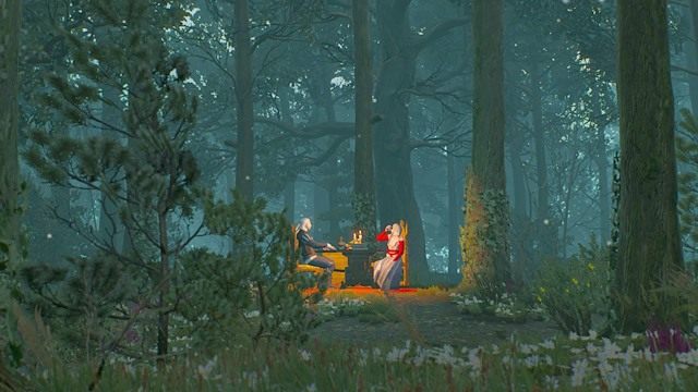 Geralt and Keira together start searching for a masked wizard with whom Ciri planned to meet - this happens during Wandering in the Dark - The Witcher 3 Wild Hunt: Keira Metz - who is she, romance, quests - The Witcher 3: Romances and love scenes - The Witcher 3 Wild Hunt Guide