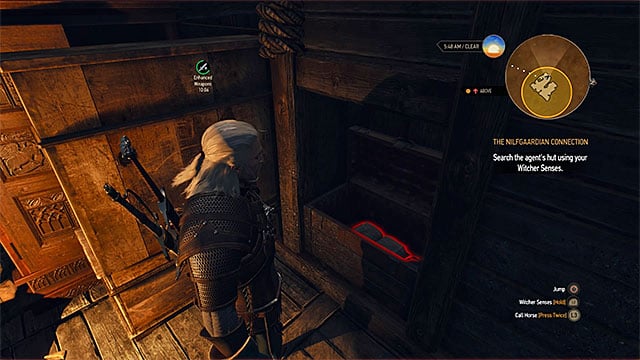 You must find chest in basement - The Witcher 3 Wild Hunt: The Nilfgaardian Connection - walkthrough - The Witcher 3: Prologue and White Orchard - The Witcher 3 Wild Hunt Guide