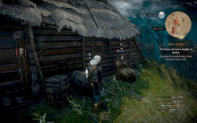 Old Sage in Benek village - The Witcher 3 Wild Hunt: Side quests, Crookbag Bog - walkthrough - The Witcher 3: Crookback Bog - The Witcher 3 Wild Hunt Guide