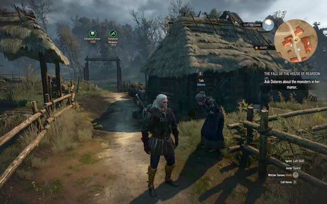 Dolores - Lindenvale village - The Witcher 3 Wild Hunt: Side quests, Crookbag Bog - walkthrough - The Witcher 3: Crookback Bog - The Witcher 3 Wild Hunt Guide