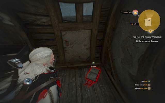 Dolores journal in one of the buildings - The Witcher 3 Wild Hunt: Side quests, Crookbag Bog - walkthrough - The Witcher 3: Crookback Bog - The Witcher 3 Wild Hunt Guide