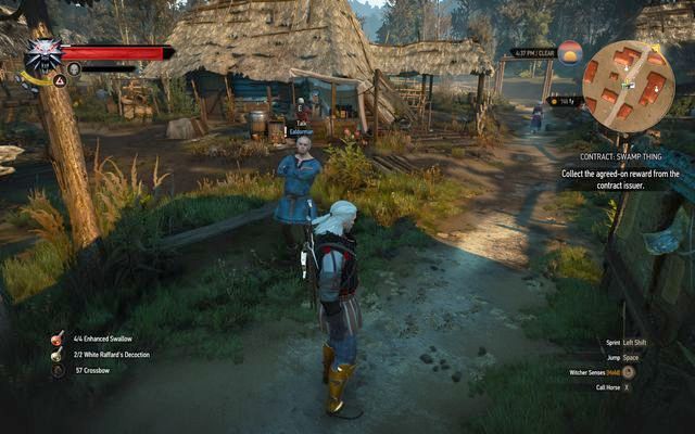 Lindenvale Ealdorman - The Witcher 3 Wild Hunt: Side quests, Crookbag Bog - walkthrough - The Witcher 3: Crookback Bog - The Witcher 3 Wild Hunt Guide