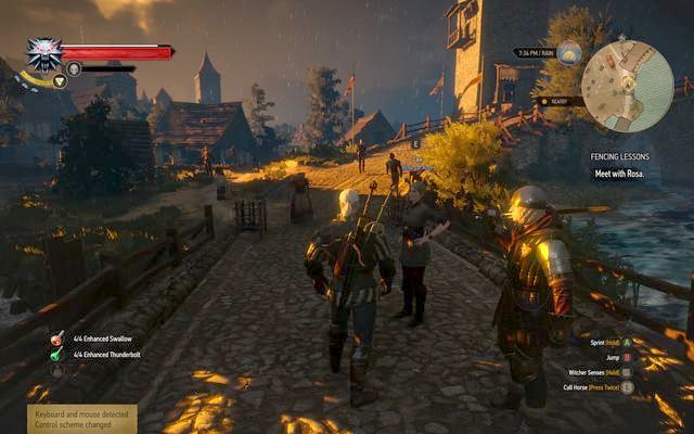 Meet with Rosa at the bridge outside the city - The Witcher 3 Wild Hunt: Side quests, Free City of Novigrad - walkthrough - The Witcher 3: Free City of Novigrad - The Witcher 3 Wild Hunt Guide