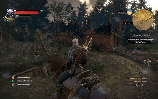 Find the burned house - The Witcher 3 Wild Hunt: Side quests, Free City of Novigrad - walkthrough - The Witcher 3: Free City of Novigrad - The Witcher 3 Wild Hunt Guide