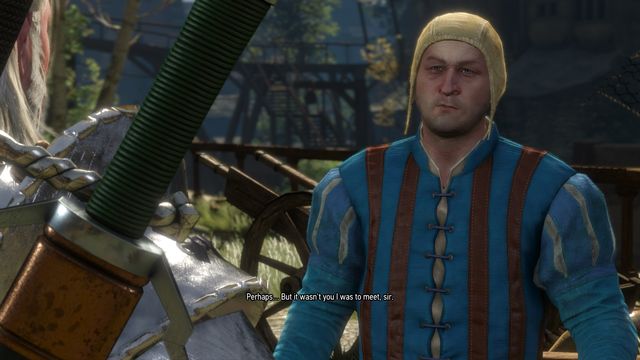 Find the messenger who wears a blue jacket. - The Witcher 3 Wild Hunt: Side quests, Free City of Novigrad - walkthrough - The Witcher 3: Free City of Novigrad - The Witcher 3 Wild Hunt Guide