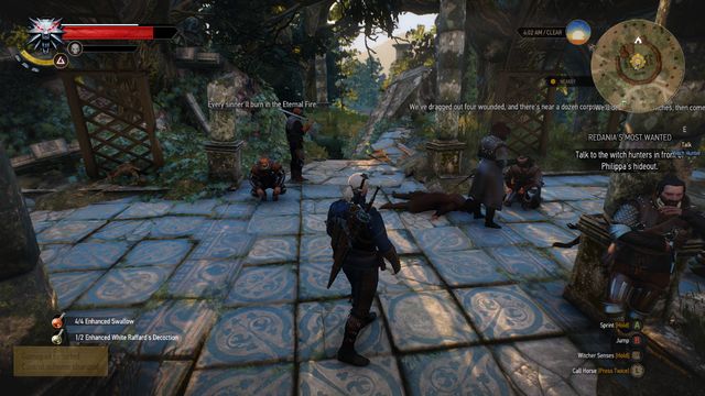 Meet with the Witch Hunters as ordered by Radovid - The Witcher 3 Wild Hunt: Side quests, Free City of Novigrad - walkthrough - The Witcher 3: Free City of Novigrad - The Witcher 3 Wild Hunt Guide