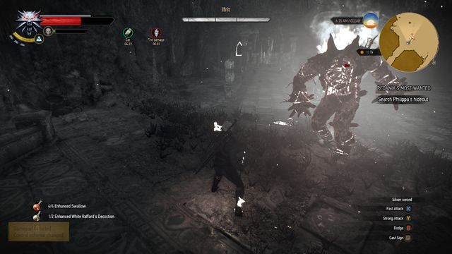 A Fire Elemental - The Witcher 3 Wild Hunt: Side quests, Free City of Novigrad - walkthrough - The Witcher 3: Free City of Novigrad - The Witcher 3 Wild Hunt Guide