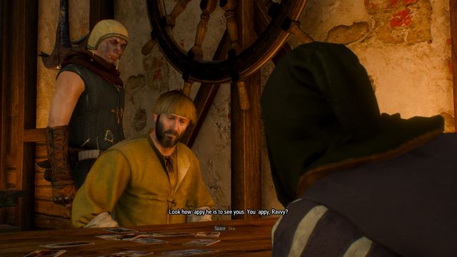 Ravik in the inn - The Witcher 3 Wild Hunt: Side quests, Free City of Novigrad - walkthrough - The Witcher 3: Free City of Novigrad - The Witcher 3 Wild Hunt Guide