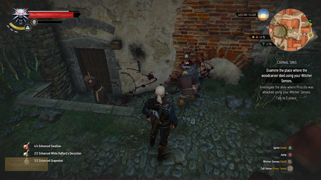 Eustace - not so nice guy - The Witcher 3 Wild Hunt: Side quests, Free City of Novigrad - walkthrough - The Witcher 3: Free City of Novigrad - The Witcher 3 Wild Hunt Guide