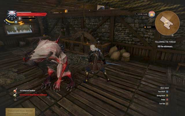 Ekimmara in the mill - The Witcher 3 Wild Hunt: Side quests, Free City of Novigrad - walkthrough - The Witcher 3: Free City of Novigrad - The Witcher 3 Wild Hunt Guide