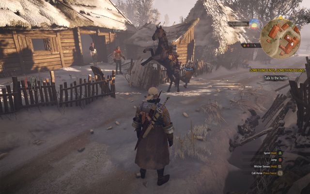 A nervous horse - The Witcher 3 Wild Hunt: Something Ends, Something Begins - walkthrough - The Witcher 3: Epilogue - The Witcher 3 Wild Hunt Guide