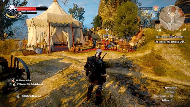 Ofieri merchant - Races: Swift as a Western Wind - The Witcher 3: Side quests - The Witcher 3 Wild Hunt Guide