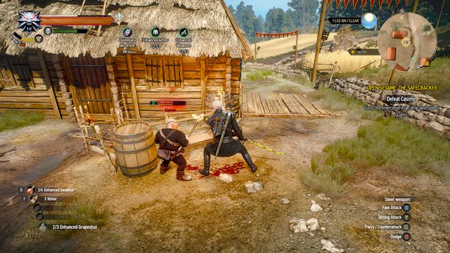 You will probably have to fight the dwarf, but at least he will no longer be a threat to himself - The Witcher 3: Open Sesame! - The Safecracker - The Witcher 3: Main quests - The Witcher 3 Wild Hunt Guide