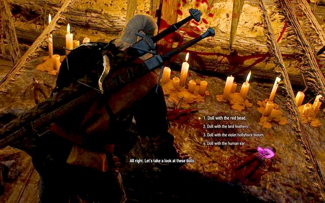 Pick the third option to remove the spell from Anna - The Witcher 3 Wild Hunt: Return to the Crookback Bog - walkthrough - The Witcher 3: Crookback Bog - The Witcher 3 Wild Hunt Guide