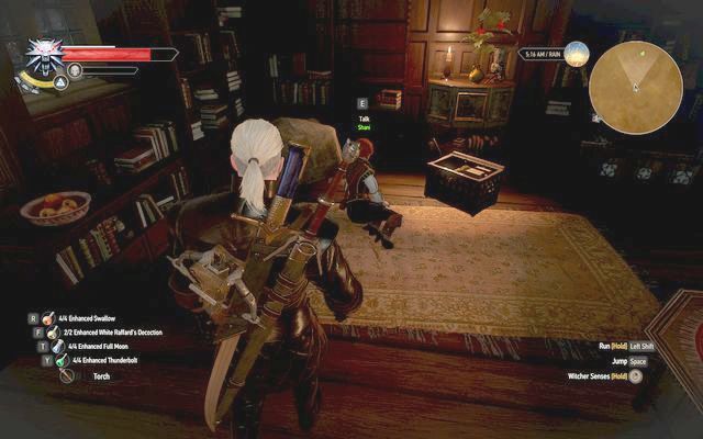 Shani in her house - The Witcher 3: Whatsoever a Man Soweth... - The Witcher 3: Main quests - The Witcher 3 Wild Hunt Guide