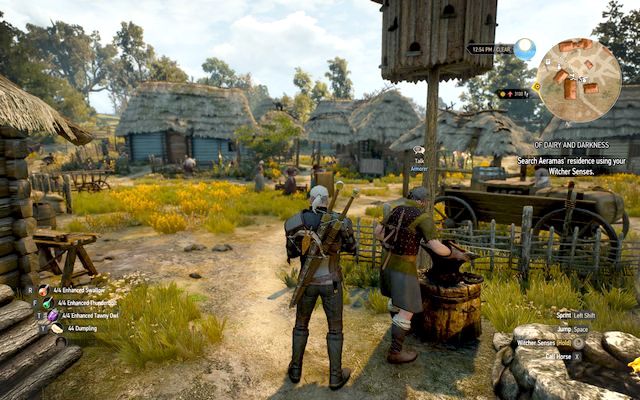 Midcopse Blacksmith - The Witcher 3 Wild Hunt: List of merchants - gear map - The Witcher 3: Witcher gear pieces - best weapons and armors - The Witcher 3 Wild Hunt Guide