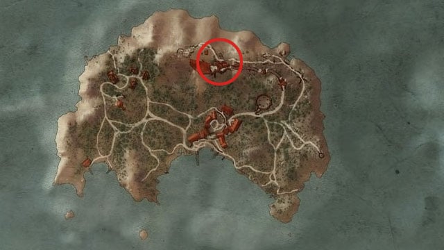 Get on An Skellig first - it is the northern island of this archipelago - The Witcher 3 Wild Hunt: Basic Bear School Gear - The Witcher 3: Bear School Gear - The Witcher 3 Wild Hunt Guide