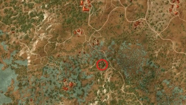 Go to Crookback Bog and proceed to the Ruined Tower - The Witcher 3 Wild Hunt: Superior Bear School Gear - The Witcher 3: Bear School Gear - The Witcher 3 Wild Hunt Guide