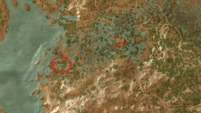 On the south of Crookback Bog a hidden cave is located - it is also a lair of a foglet from The Swamp Thing quest - The Witcher 3 Wild Hunt: Superior Bear School Gear - The Witcher 3: Bear School Gear - The Witcher 3 Wild Hunt Guide