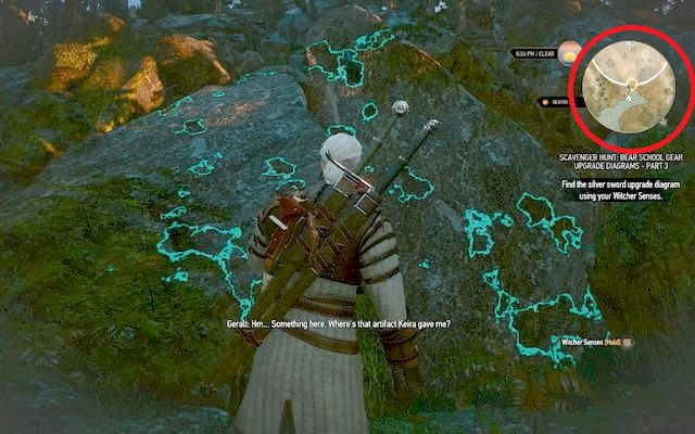 Cave with a blocked entrance illusion - The Witcher 3 Wild Hunt: Superior Bear School Gear - The Witcher 3: Bear School Gear - The Witcher 3 Wild Hunt Guide