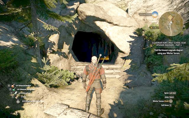 Laboratory entrance - The Witcher 3 Wild Hunt: Superior Wolf School Gear - The Witcher 3: Wolf School Gear (DLC) - The Witcher 3 Wild Hunt Guide