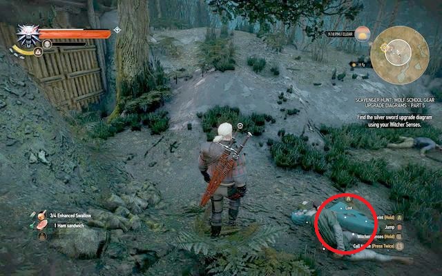 When you get rid of the beast, you will see a closed door to a hideout - The Witcher 3 Wild Hunt: Mastercrafted Wolf School Gear - The Witcher 3: Wolf School Gear (DLC) - The Witcher 3 Wild Hunt Guide