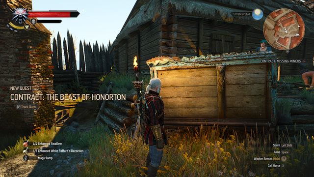 The note on the board in the Perch - The Witcher 3 Wild Hunt: Where the Cat and Wolf Play... - walkthrough - The Witcher 3: Free DLC - The Witcher 3 Wild Hunt Guide
